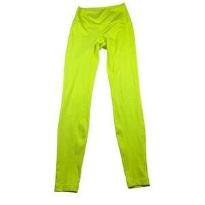 Lululemon Align Leggings Size 4 Neon Yellow Green